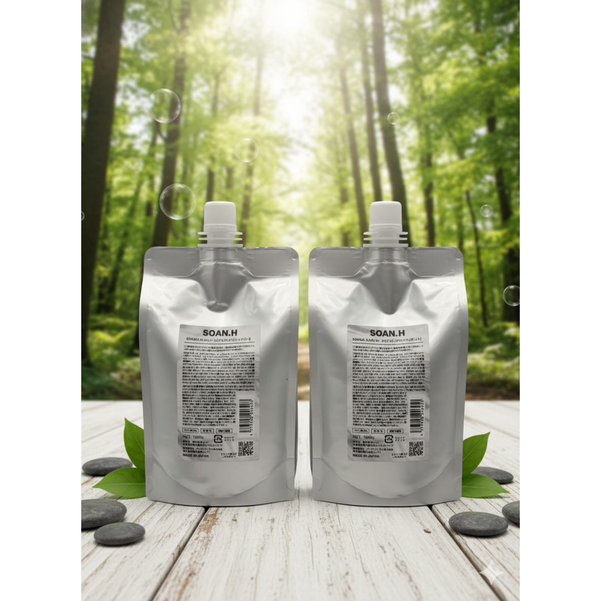 美容商品 :: SOAN.H【シャンプー・トリートメントセット】詰め替え1000